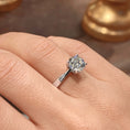 Load image into Gallery viewer, 2.0 CT Round Lab Grown Diamond Solitaire Engagement Ring
