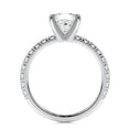 Load image into Gallery viewer, Radiant 1.0 CT Princess-Cut Lab Diamond Pave Engagement Ring
