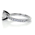 Load image into Gallery viewer, Radiant 1.0 CT Princess-Cut Lab Diamond Pave Engagement Ring
