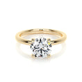 Load image into Gallery viewer, 2.0 CT Round Lab Grown Diamond Hidden Halo Splendor Engagement Ring
