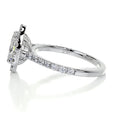 Load image into Gallery viewer, 1.0 CT Oval Lab Grown Diamond Halo  Engagement Ring
