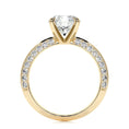 Load image into Gallery viewer, 2.0 CT Round Lab Grown Diamond Pave Splendor Engagement Ring
