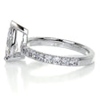 Load image into Gallery viewer, 1.50 CT Pear Cut Lab Grown Diamond Pave Engagement Ring
