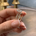 Load image into Gallery viewer, 2.0 CT Pear Shaped Lab Grown Diamond Elegant Bridal Set
