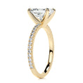 Load image into Gallery viewer, 2 ct Radiant F- VS2 Diamond Pave Moissanite Engagement Ring
