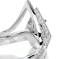 Load image into Gallery viewer, 1.50 CT Pear-Cut Lab Grown Diamond Halo Bridal Set
