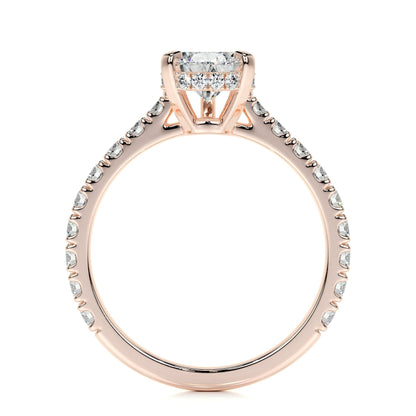 1.50 CT Pear Hidden Halo CVD E/VS2 Diamond Engagement Ring 12