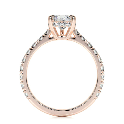 1.50 CT Pear Hidden Halo CVD E/VS2 Diamond Engagement Ring 12