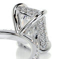 Load image into Gallery viewer, 2.0 ct Radiant E- VS2 Diamond Pave Moissanite Engagement Ring
