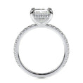 Load image into Gallery viewer, 2.0 CT Radiant Lab-Grown Diamond Hidden Halo Elegance Ring
