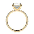 Load image into Gallery viewer, 2.0 CT Radiant Lab-Grown Diamond Hidden Halo Elegance Ring
