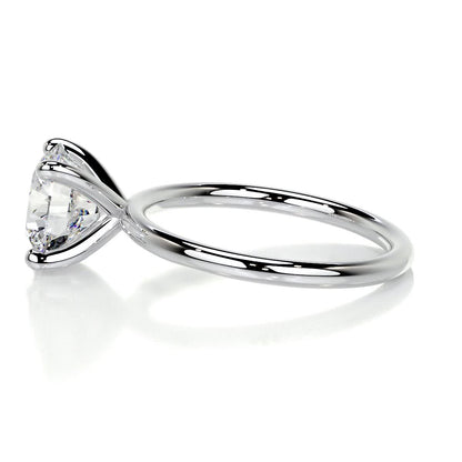 2.0 CT Round Lab Grown Diamond Solitaire Engagement Ring 4