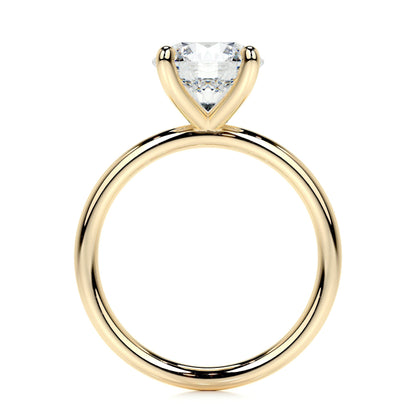 2.0 CT Round Lab Grown Diamond Solitaire Engagement Ring 9