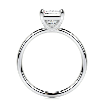 Radiant 2.0 CT Lab Grown Diamond Solitaire Engagement Ring 5