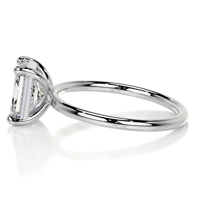Radiant 2.0 CT Lab Grown Diamond Solitaire Engagement Ring 4
