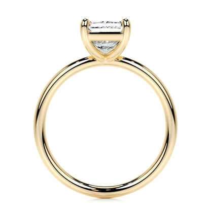 2.0 CT Radiant Solitaire CVD E/VS2 Diamond Engagement Ring 9