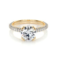 Load image into Gallery viewer, 2.0 CT Round Hidden Halo Lab Grown Diamond Eternity Ring
