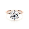 Load image into Gallery viewer, 2.0 CT Round Lab Grown Diamond Solitaire Engagement Ring
