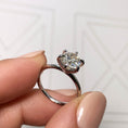 Load image into Gallery viewer, 2.0 CT Round Lab Grown Diamond Solitaire Engagement Ring
