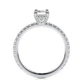 Load image into Gallery viewer, 1.05 CT Radiant Cut Hidden Halo Lab Grown Diamond Engagement Ring
