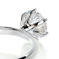 Load image into Gallery viewer, 1 ct Round E- VS2 Diamond Solitaire Moissanite Engagement Ring
