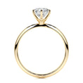 Load image into Gallery viewer, 1.0 CT Round Lab Grown Diamond Gold Solitaire Engagement Ring 4
