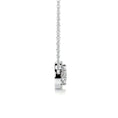 Load image into Gallery viewer, 1.0 CT Oval Lab Grown Diamond Halo  Necklace
