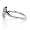 Load image into Gallery viewer, 1.0 CT Oval Lab Grown Diamond Bypass Engagement Ring 3
