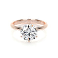 Load image into Gallery viewer, 2.50 CT Round Solitaire Lab Grown Diamond Engagement Ring
