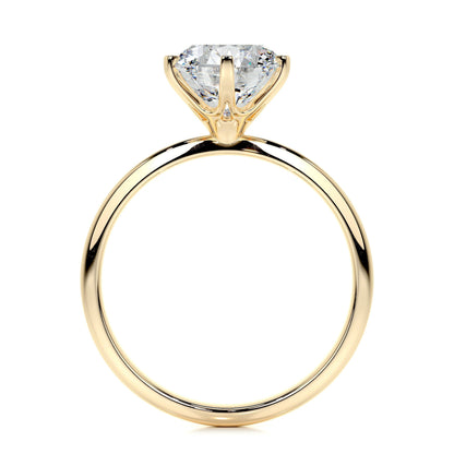 2.50 CT Round Solitaire Lab Grown Diamond Engagement Ring 11