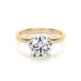 Load image into Gallery viewer, 2.0 CT Round Lab Grown Diamond Solitaire Engagement Ring
