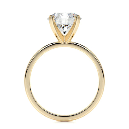 2.0 CT Round Solitaire CVD E/VS2 Diamond Engagement Ring 32
