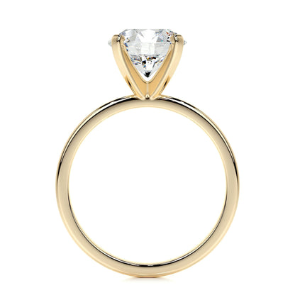 2.0 CT Round Solitaire CVD E/VS2 Diamond Engagement Ring 32