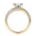 Load image into Gallery viewer, 2.0 CT Pear-Shaped Lab Grown Diamond Bypass Engagement Ring
