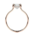 Load image into Gallery viewer, 3.0 CT Oval Lab Grown Diamond Hidden Halo Solitaire Ring
