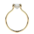 Load image into Gallery viewer, 3.0 CT Oval Lab Grown Diamond Hidden Halo Solitaire Ring
