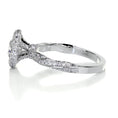 Load image into Gallery viewer, 1.0 CT Round Lab Grown Diamond Halo Twisted Pave Engagement Ring
