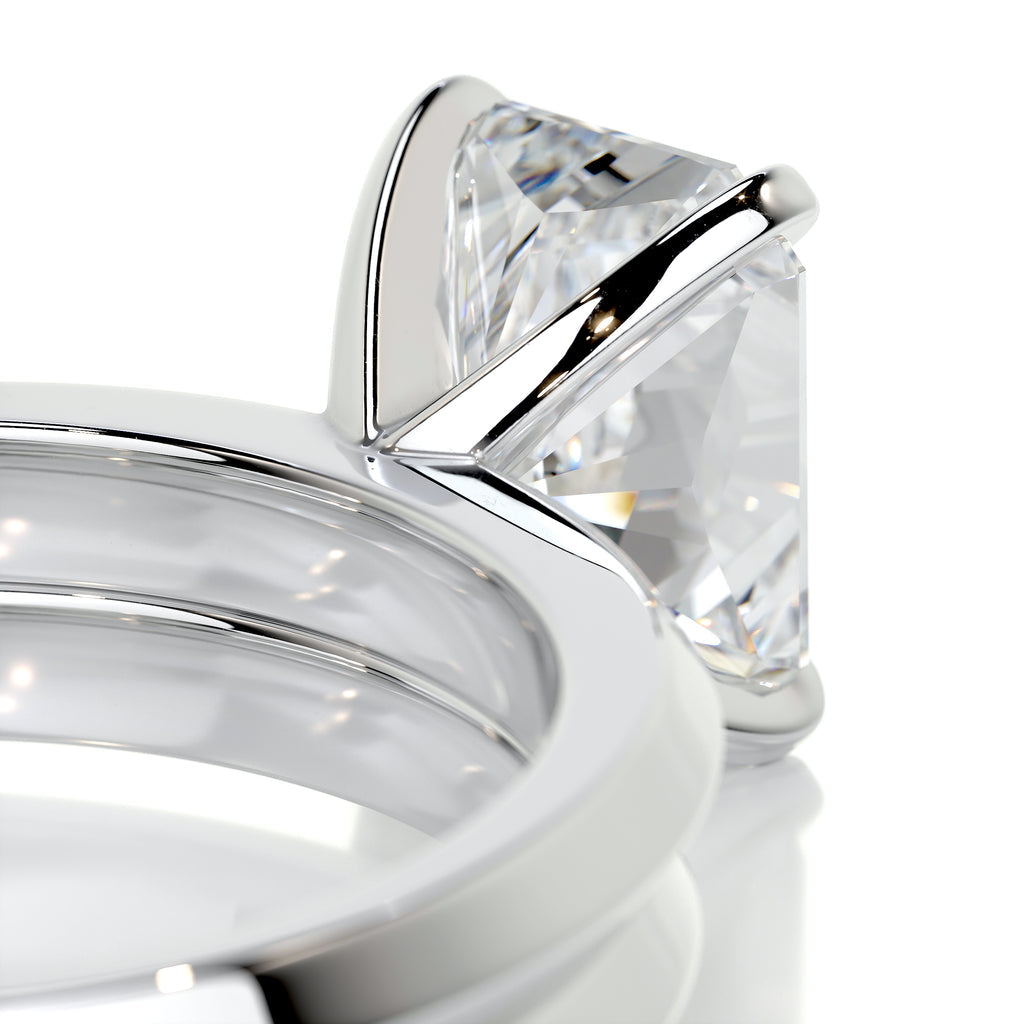 2.0 CT Radiant Cut Lab Grown Diamond Solitaire Bridal Set 5