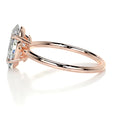 Load image into Gallery viewer, 2 ct Oval E- VS2 Diamond Solitaire Moissanite Engagement Ring
