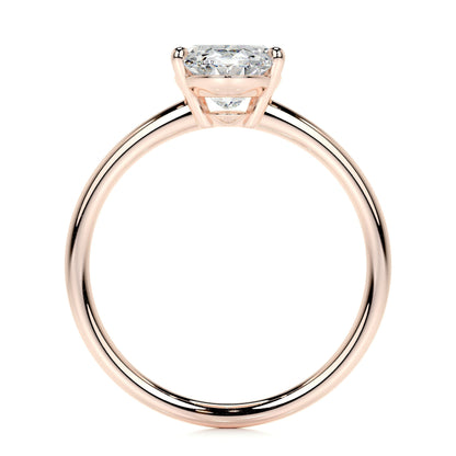 2.0 CT Oval Solitaire CVD E/VS2 Diamond Engagement Ring 14