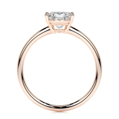 2.0 CT Oval Solitaire CVD E/VS2 Diamond Engagement Ring 14