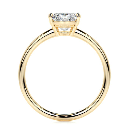 2.0 CT Oval Solitaire CVD E/VS2 Diamond Engagement Ring 9
