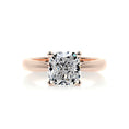 Load image into Gallery viewer, 1.5 ct Cushion E- VS2 Diamond Solitaire Moissanite Engagement Ring
