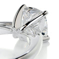 Load image into Gallery viewer, 1.5 ct Cushion E- VS2 Diamond Solitaire Moissanite Engagement Ring
