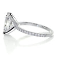 Load image into Gallery viewer, 3 ct Oval F- VS2 Diamond Halo Moissanite Engagement Ring
