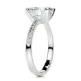 Load image into Gallery viewer, 2 ct Oval F- VS2 Diamond Halo Moissanite Engagement Ring
