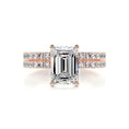 Load image into Gallery viewer, 2.0 CT Emerald Cut Lab Grown Diamond Bridal Set
