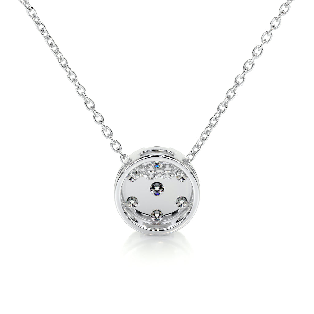 0.50 TCW Round Lab Grown Diamond Necklace 8