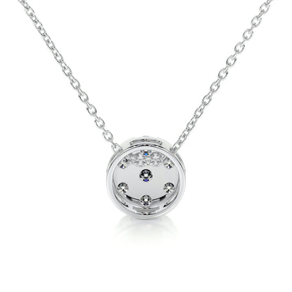 0.50 TCW Round Lab Grown Diamond Necklace 8