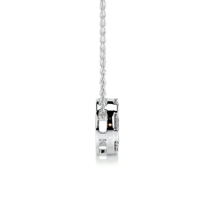 0.50 TCW Round Lab Grown Diamond Necklace 7